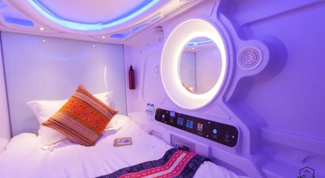 Капсула Luxury Sapa Capsule Hotel