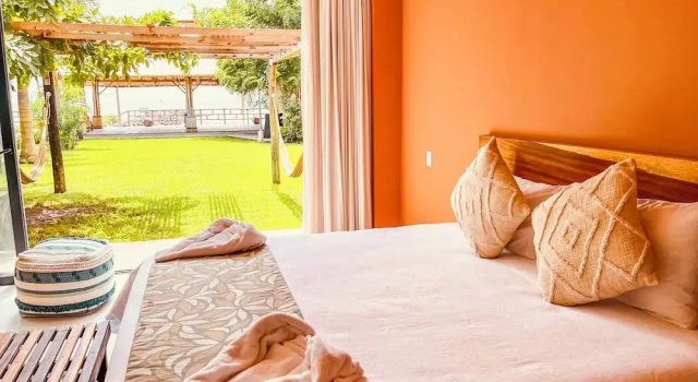 Номер Deluxe с балконом и с видом на океан Hotel BG Wellness & Spa Boca del Río Veracruz