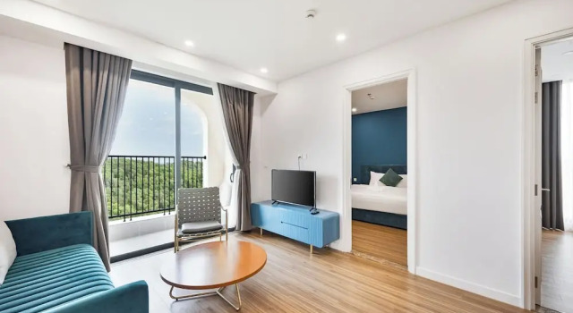Апартаменты с 3 комнатами с балконом и с видом на горы Hillside condo at Sunset town - Southern Phu Quoc