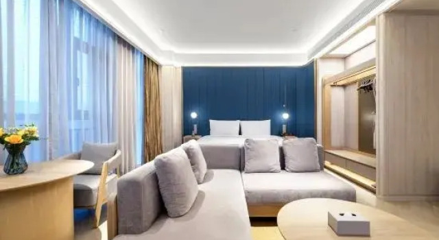 Люкс Deluxe с видом на улицу Crystal Orange Qingdao Hi-Tech Convention & Exhibition Center Hotel