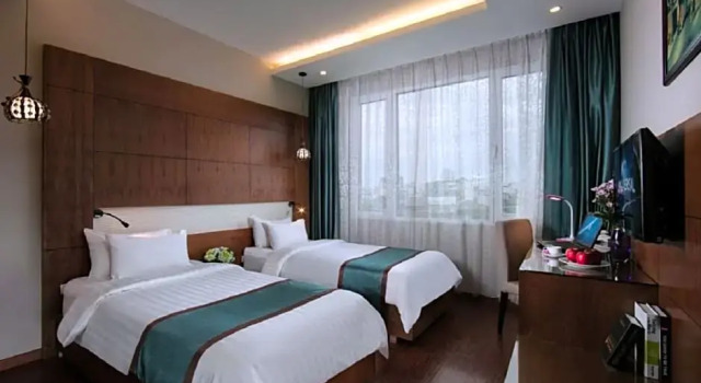 Двухместный номер Deluxe с видом на город Bonne Nuit Hotel & Spa Hanoi
