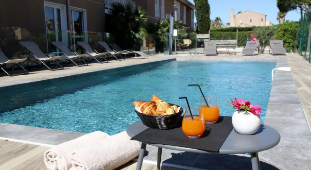 Двухместный номер Standard с видом на сад Best Western Plus Hyères Côte DAzur