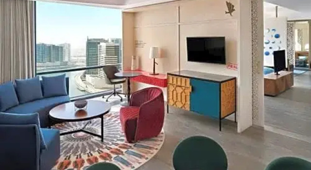 Двухместный люкс c 1 комнатой Hotel Indigo Dubai Downtown by IHG