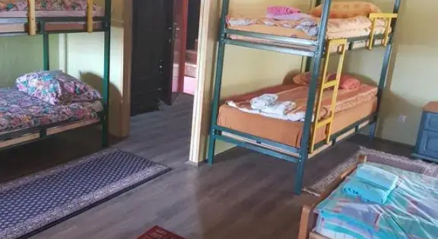 Кровать в общем номере Hostel Otard
