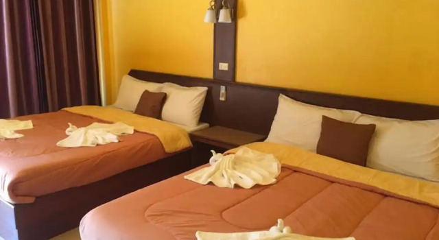 Четырёхместный семейный номер Standard с балконом Rin Bay View Resort