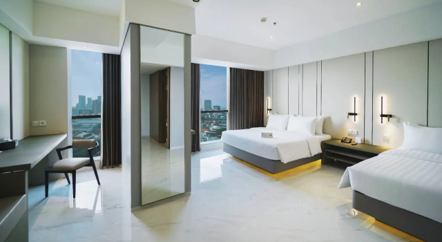 Premier chambre Grand Whiz Hotel Praxis Surabaya