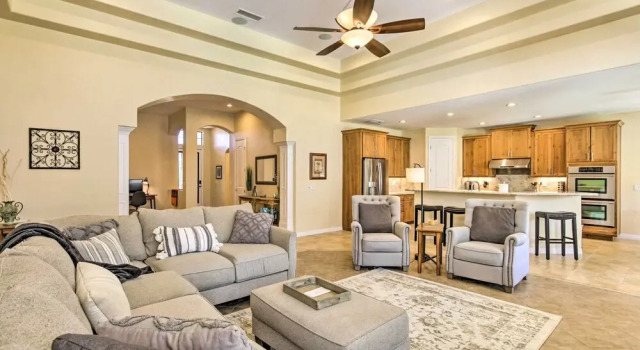 11 Mi to Dtwn Phoenix Laveen Village Home with Pool, 预订 酒店 Laveen 亞利桑那州
