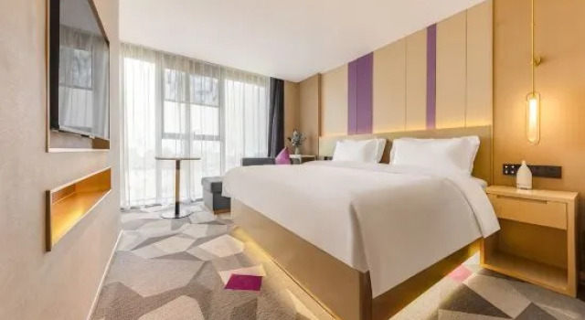 Люкс Deluxe с красивым видом из окна Lavande Hotel (Baotou Wanda Plaza Branch)