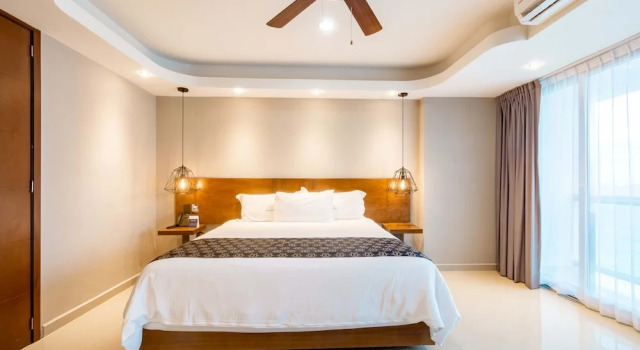 Номер Standard Пентхаус с 2 комнатами с балконом и с видом на океан Ocean Dream Cancun by GuruHotel
