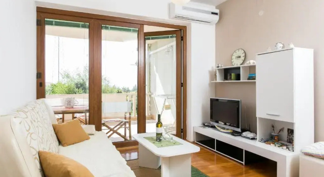Апартаменты с 2 комнатами с балконом и с видом на море Apartment Penetra