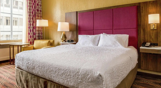 Двухместный номер Standard Hampton Inn Majestic Chicago Theatre District