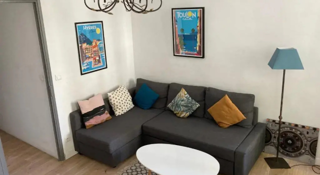 Апартаменты Grand T2 43m2 plages du Mourillon