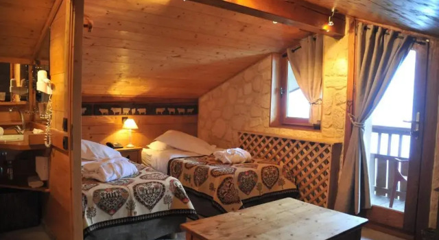 Двухместный номер Standard Hôtel Chalet Alpage