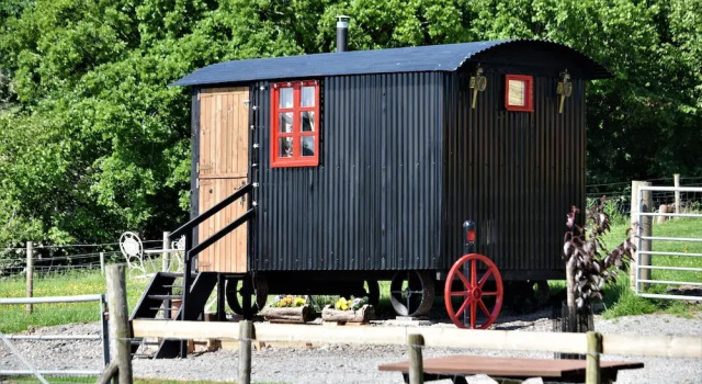 Meadow Shepherds hut, Забронировать Дом для отпуска Виллы Сноудония, Вилла