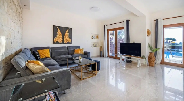 Hg07 Adjacent to Aphrodite Hills- Private Pool, Large Terrace, Book Hotel Hoteller i Kouklia med pool, nær Ranti Forest Beach, Swimmingpool
