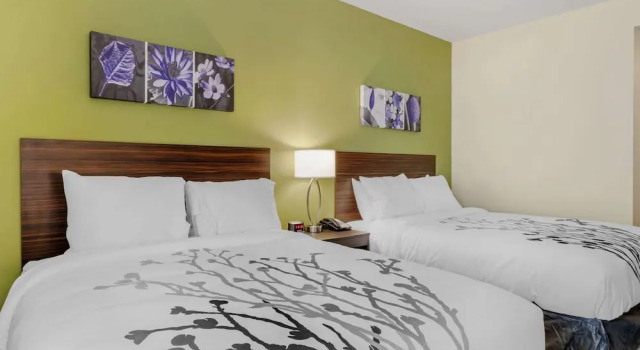 Четырёхместный номер Standard Sleep Inn & Suites Liberty