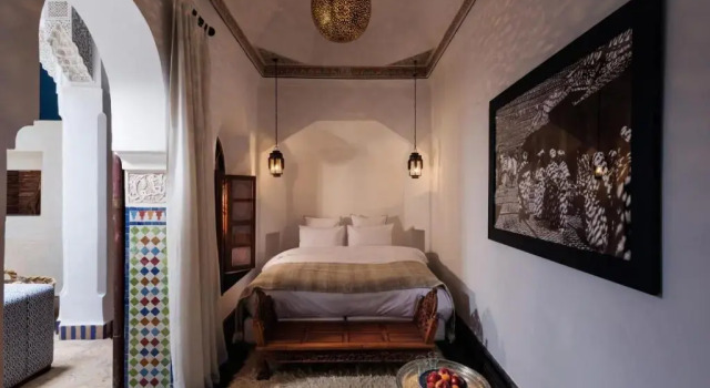 Номер Luxury Riad Les Yeux Bleus