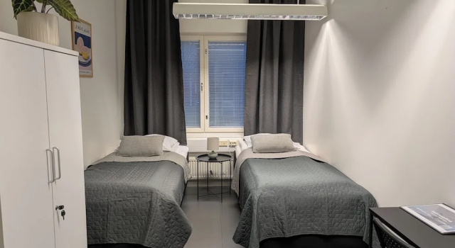 Двухместный номер Standard с видом на внутренний двор Kotimaailma Rooms Kokkola