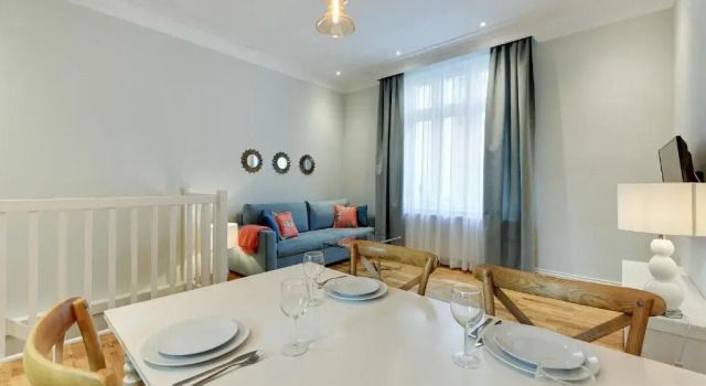 Апартаменты Дуплекс с 2 комнатами с балконом Dom & House - Apartments Quattro Premium Sopot