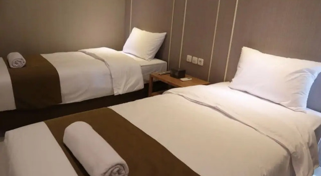 Двухместный номер Deluxe с видом на сад Wakayapa Syariah Residence