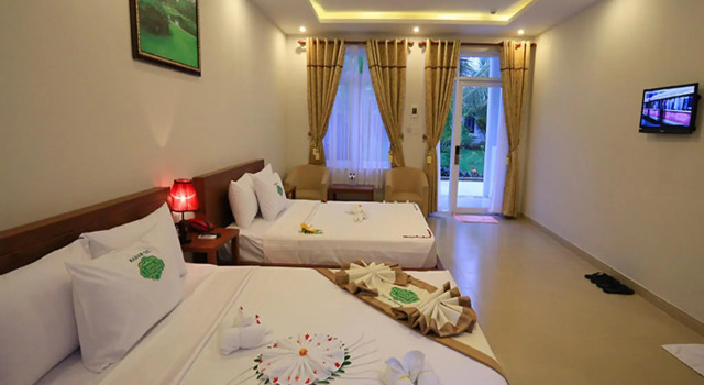 Номер Deluxe с видом на сад Saigon Emerald Beach Resort