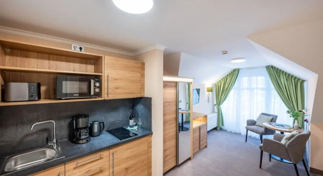 Апартаменты с балконом Centralhotel Binz