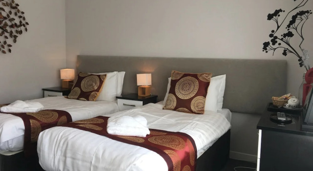 Superior- dobbelt værelse med haveudsigt Comrie Hotel