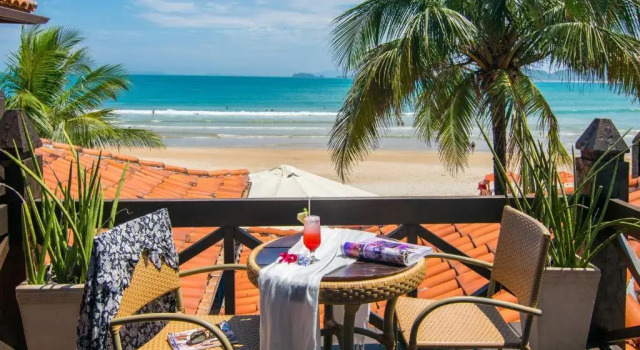 Двухместный номер Deluxe с частичным видом на море Chez Pitu Praia Hotel