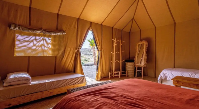 Agafay, La Ferme Nomade Bivouac, Забронировать Отель Отели Марракеш-Тенсифт-Эль-Хауз с бассейном, Бассейн