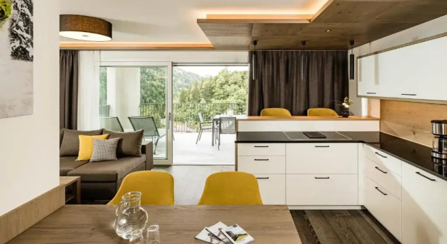 Люкс c 1 комнатой Panorama Residence Saltauserhof Resort