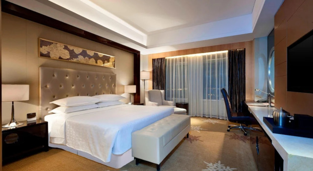 Camera doppia Standard con vista sulla città Sheraton Daqing Hotel