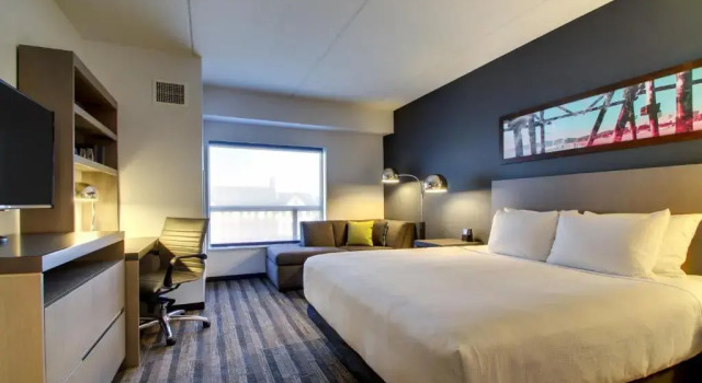 Двухместный люкс c 1 комнатой Hyatt House Chicago/Evanston