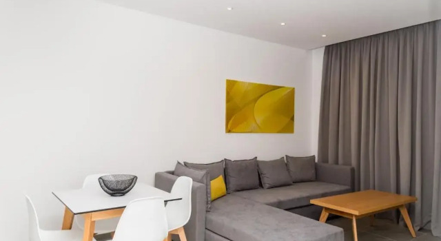 Апартаменты Premium c 1 комнатой с видом на внутреннюю территорию Kefalos Damon Hotel Apartments
