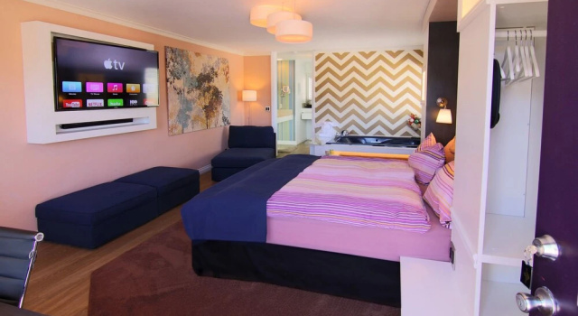 Standard Zimmer mit Balkon Big Bear Spa Suites