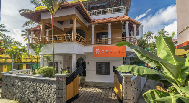 Кровать в общем номере Zostel Kochi, Fort Kochi