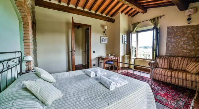 Апартаменты с 2 комнатами Podere Casanuova I Pool, Garden, San Gimignano Views
