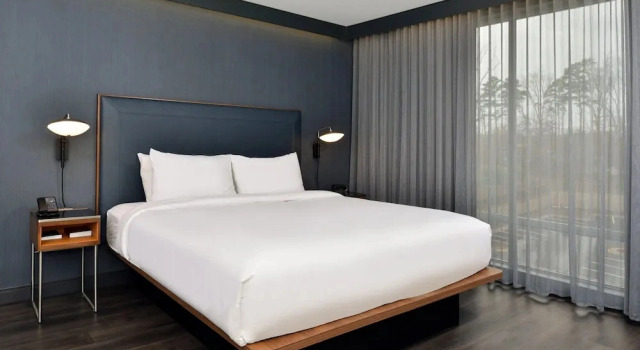 Двухместный люкс Courtyard by Marriott Raleigh Cary Crossroads