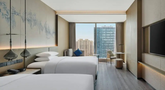 Четырёхместный номер Superior Courtyard by Marriott Nantong