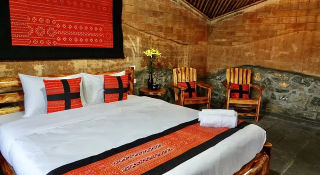 Двухместное бунгало Sapa Mountain Eco Lodge