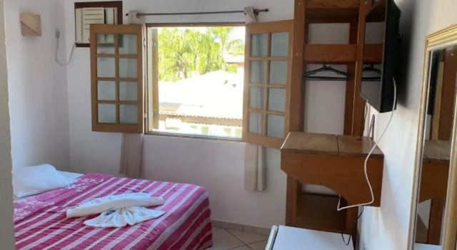 Двухместный номер Superior с балконом и с красивым видом из окна Pousada Conchas de Paraty