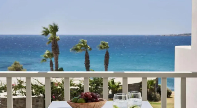 Двухместный номер Deluxe с видом на море Poseidon of Paros Hotel & Spa