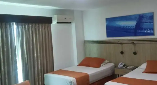 Standard Dreier Familie Zimmer mit Balkon und mit Stadtblick Hotel Mar Azul