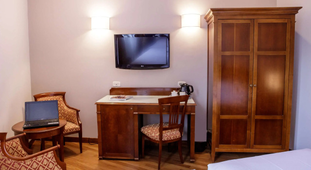 Двухместный номер Deluxe с балконом Best Western Ai Cavalieri Hotel