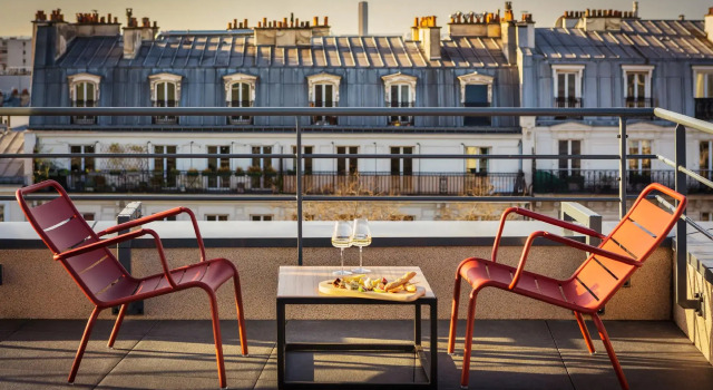 Двухместный номер Superior с балконом Отель Novotel Belleville Paris 20