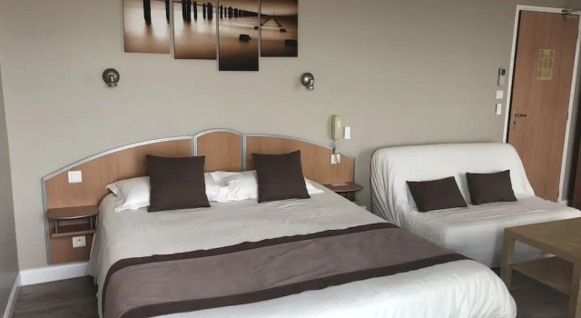 Двухместный люкс Logis Hotel Restaurant le Mirador