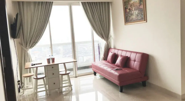 Luminous 2 Bedrooms at Menteng Park Apartment by Travelio, Rezervovat Apartmán Hotely v Jakarta s parkováním, Parkování