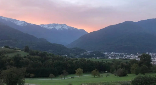 Апартаменты 35m2 Hauts d'Albertville Terrasse avec Vue