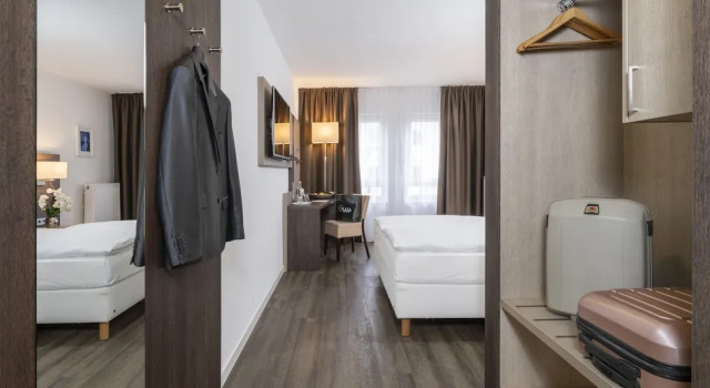 Двухместный номер Basic Standard PLAZA INN Karlsruhe Nord