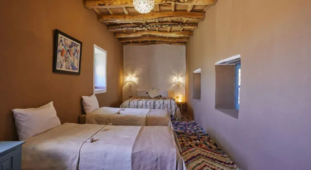 Четырёхместный семейный номер Standard Agafay Desert Hotel