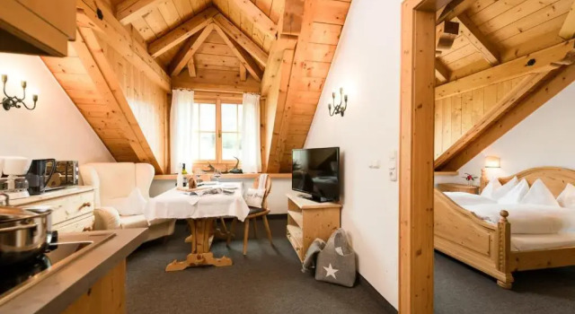 Апартаменты Standard Дуплекс с 2 комнатами Ansitz Wirtsgut - Familienappartements in den Bergen